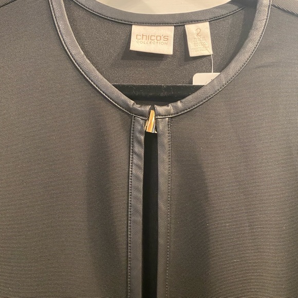 Chicos size to black Cardigan - Picture 2 of 3